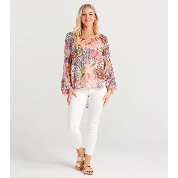 Senna Top Floral Fusion