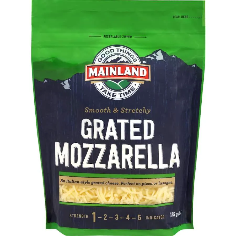 Mainland Mozzarella Cheese Grated