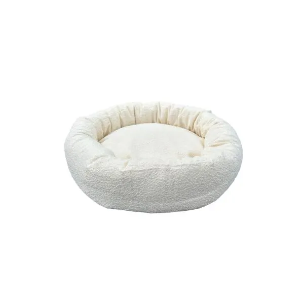 Round Boucle Pet Bed
