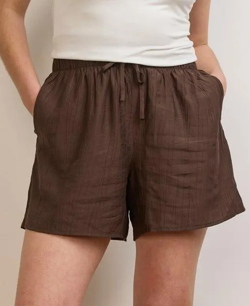 Women's Textured Shorts