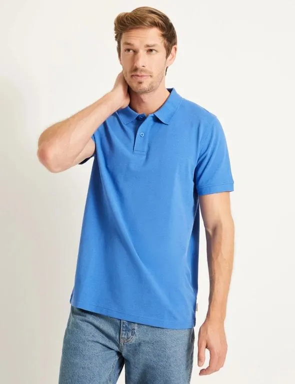 Rivers Short Sleeve Plain Pique Polo