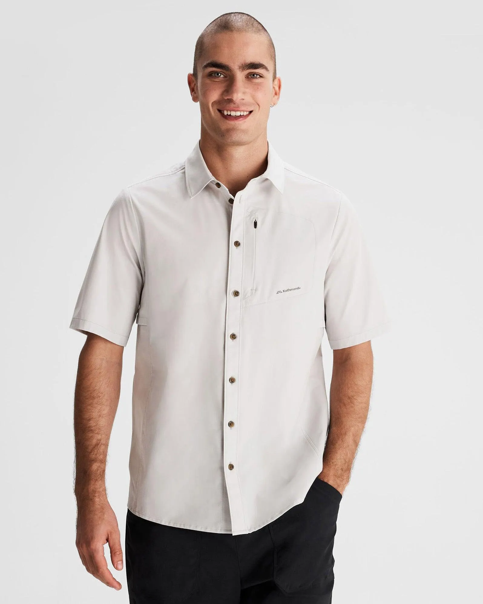 Men's Sun Breaker Short Sleeve Shirt - Mist