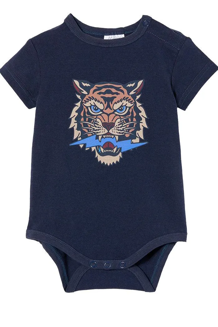MILKY Tiger Bubbysuit - Navy
