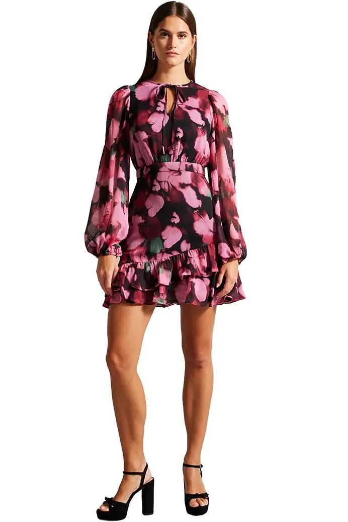 Grayda Ruffle Mini Dress