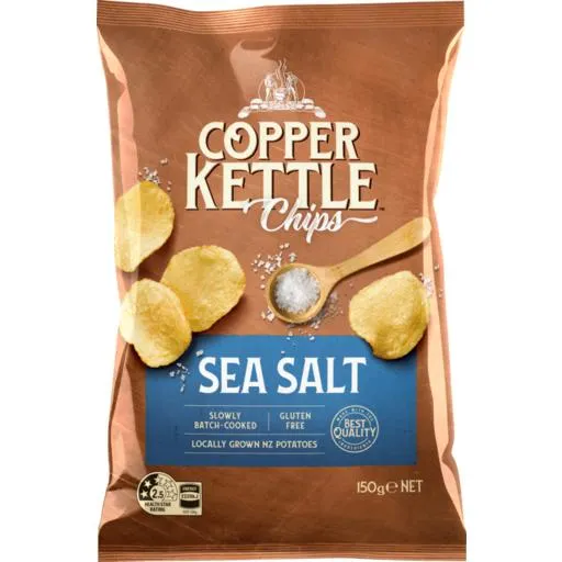Copper Kettle Chips Sea Salt