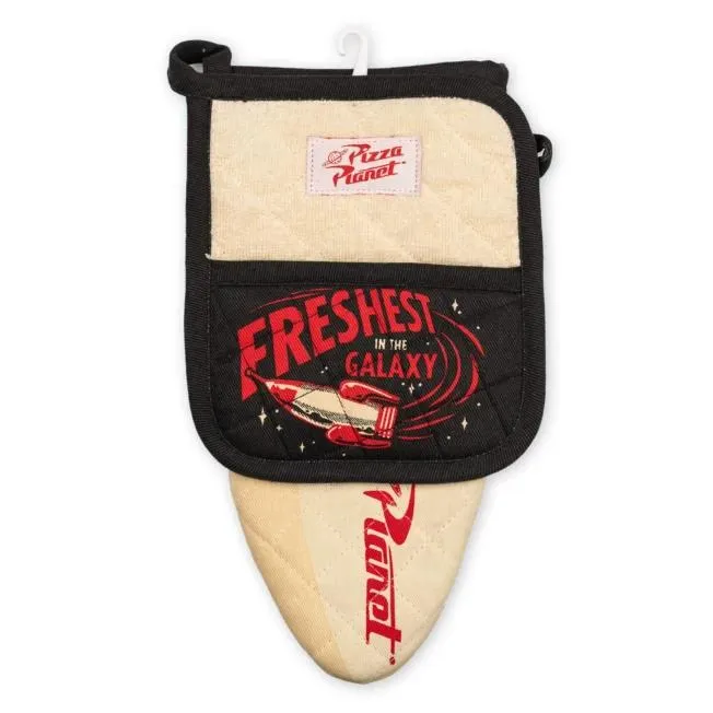 Pizza Planet Oven Mitt and Potholder Set, Toy Story