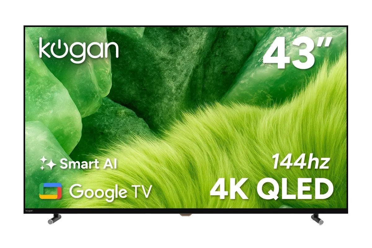 Kogan 43" QLED 4K 144Hz Smart AI Google TV - Q98G