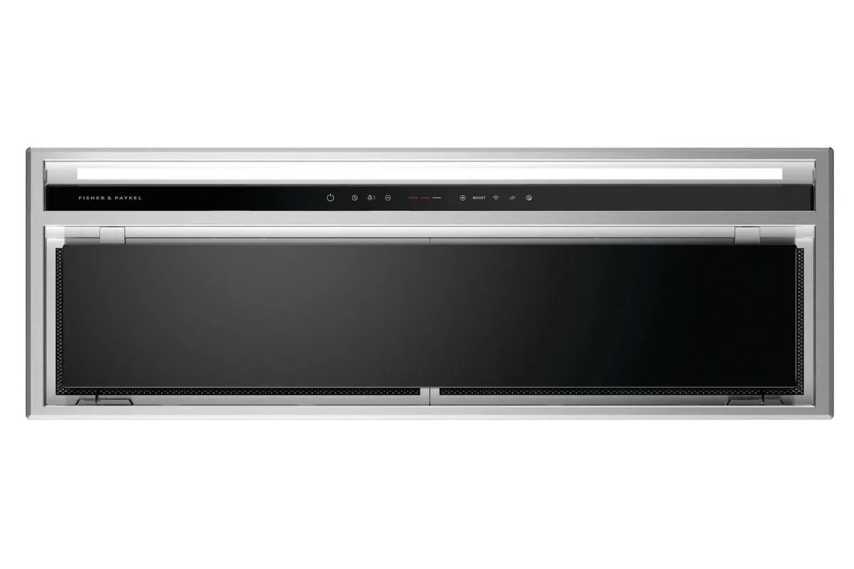 Fisher & Paykel 90cm Integrated Rangehood with External Motor