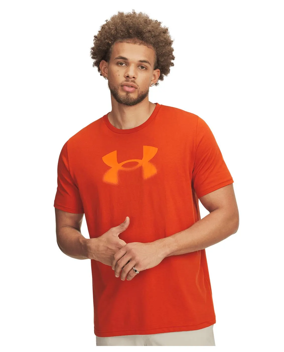 UA Reflective Big Logo Men's Short Sleeve