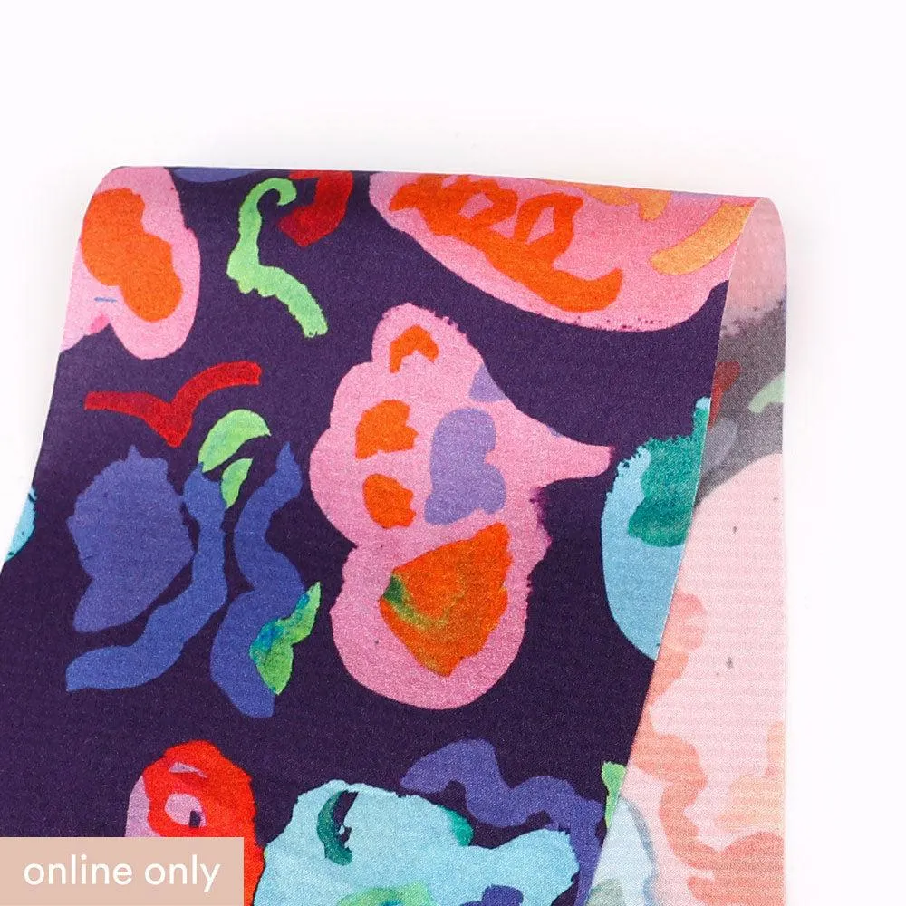 Liberty Clemments Hammered Satin- Lily Pad / X