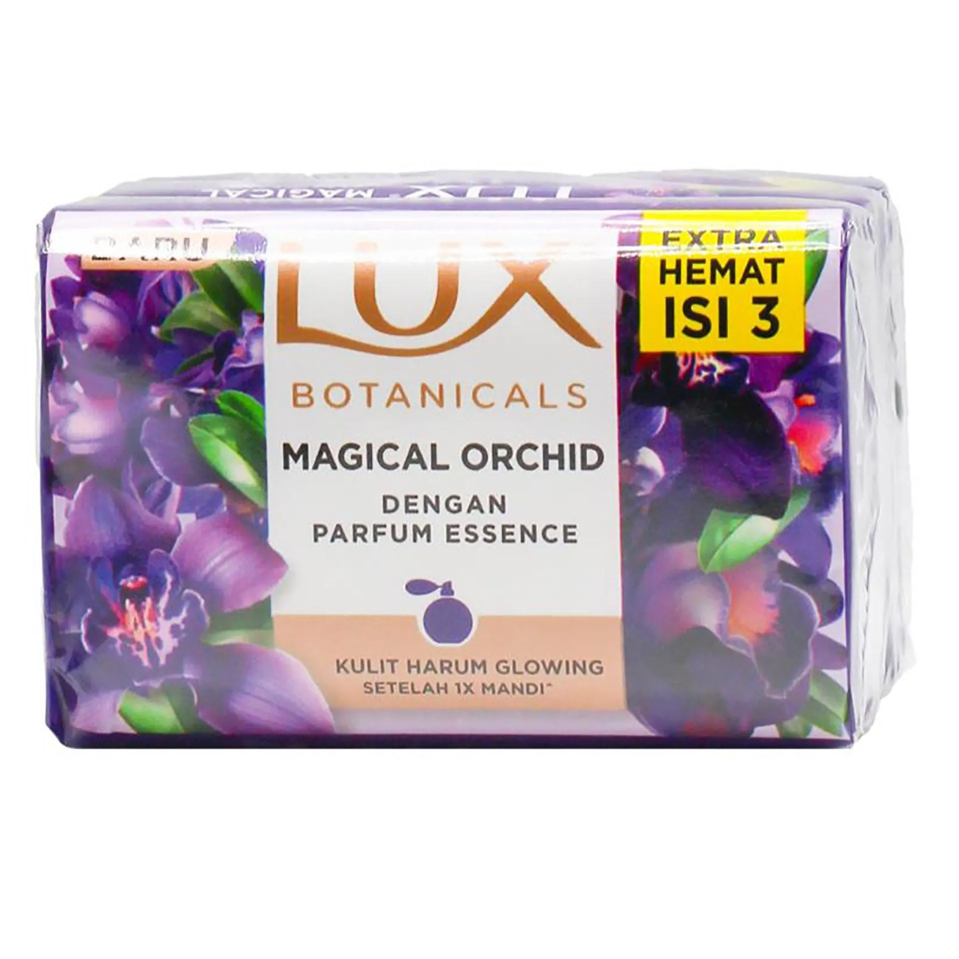 Lux Soap Bar Magical Orchid 100g 3pk