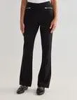 Ella J Ponte Bootleg Pant, Black