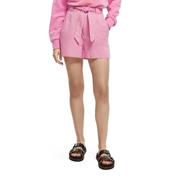 Scotch & Soda High Rise Casual Printed Short