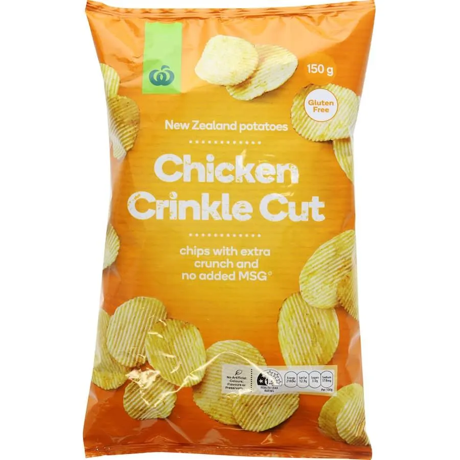 Countdown Chips Chicken Crinkle Cut