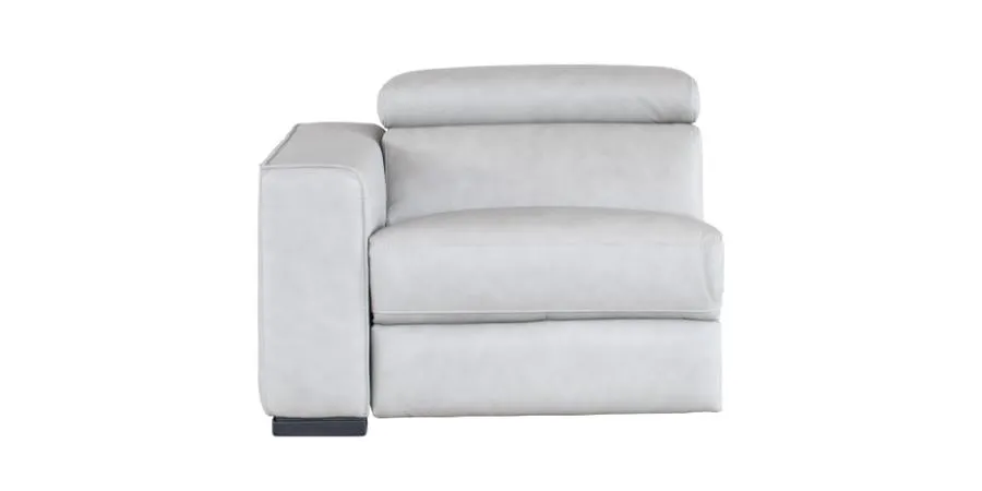 Stevie 1.5 Seater Power Motion LHF with Power Headrest in Leather