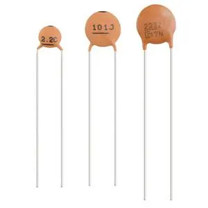 100nF 50VDC Ceramic Capacitors - Pack of 2