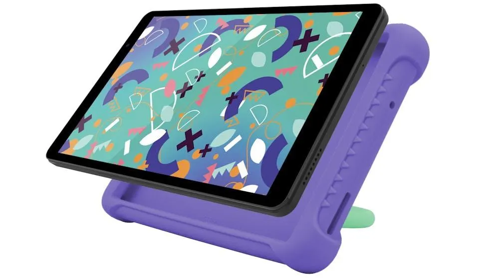 Opel Mobile Tab R8 Wi-Fi with Purple Kids Bumper Case