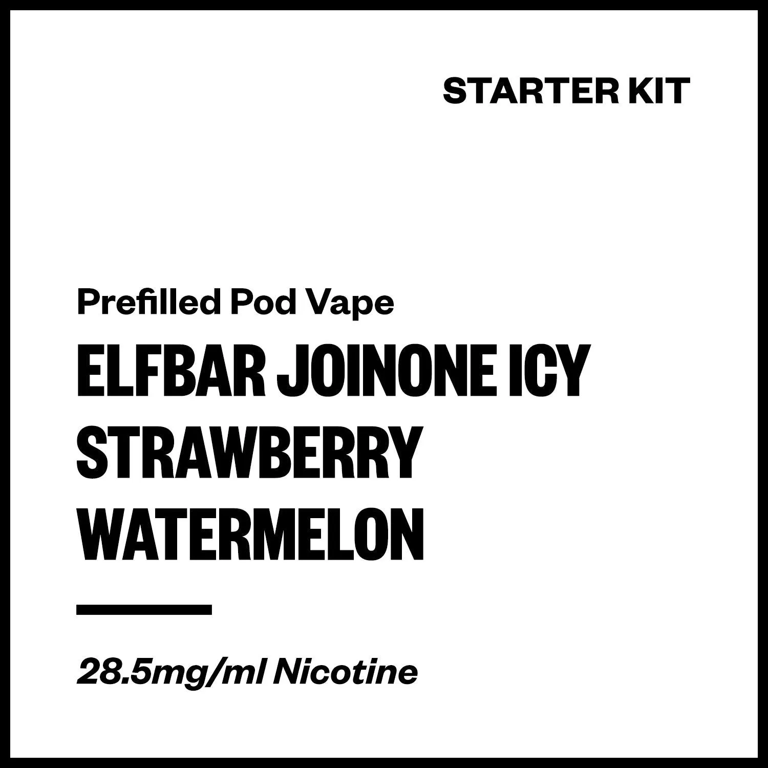 Elfbar JoinOne Icy - Strawberry Watermelon (Starter Kit)