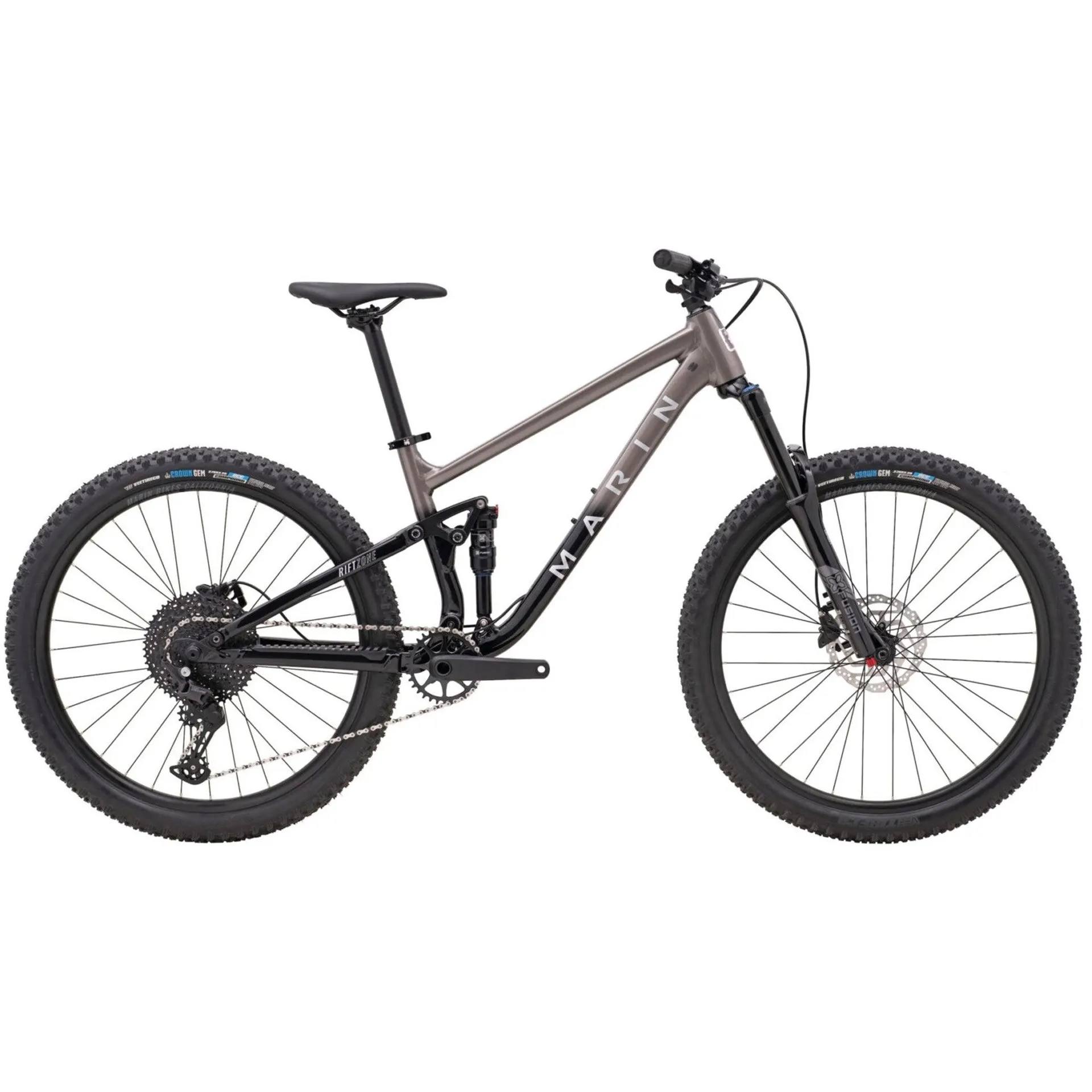 Marin Rift Zone 1 Trail Bike 27.5" Wheels Charcoal Black