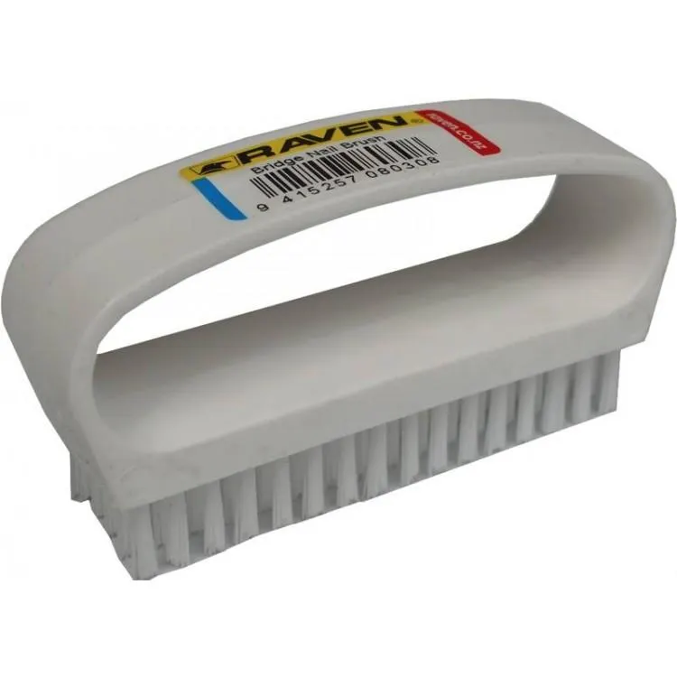 White Nail Brush RAVEN