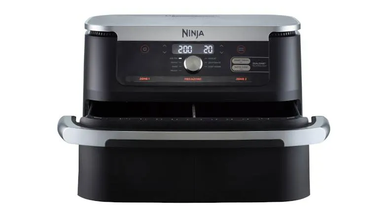 Ninja XXXL FlexDrawer 10.4L MegaZone Air Fryer - Black/Silver (AF500)
