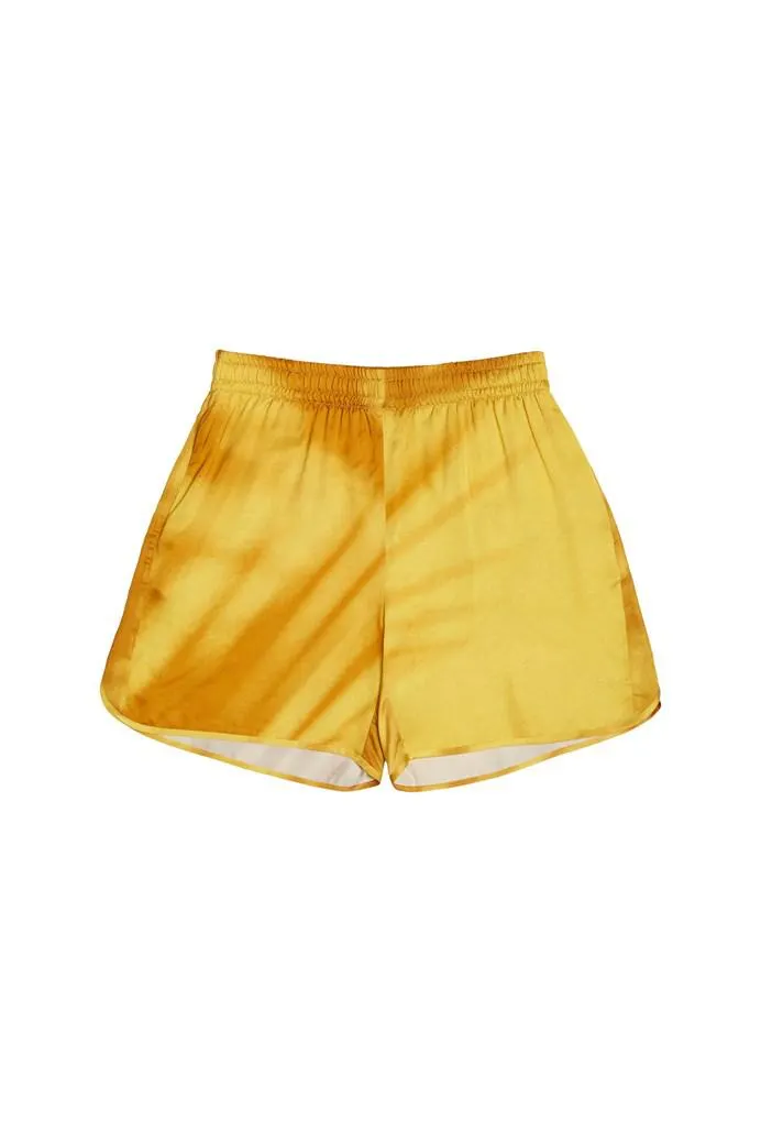 Gold Shadow Swim Trunks