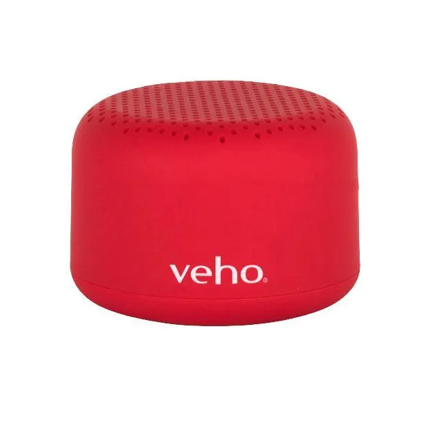 Veho M-Series M3 Bluetooth Speaker - Red