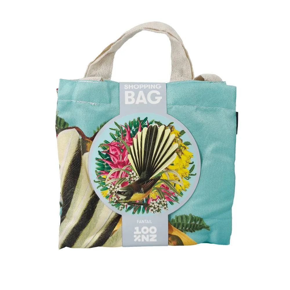 Botanical Fantail Shopping Bag