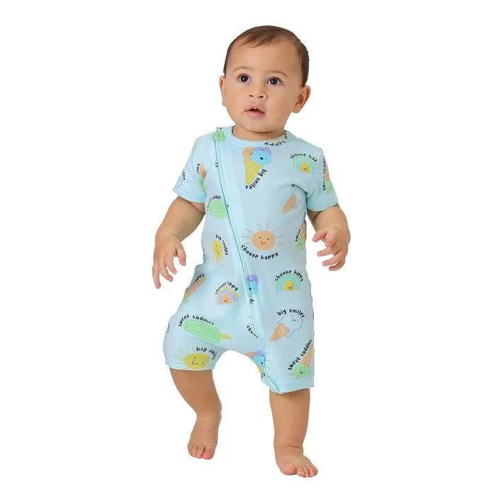 Ricochet Baby Short Zip Romper