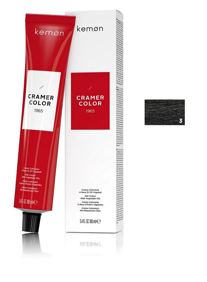 Kemon Cramer Color 3 Dark Brown 100ml