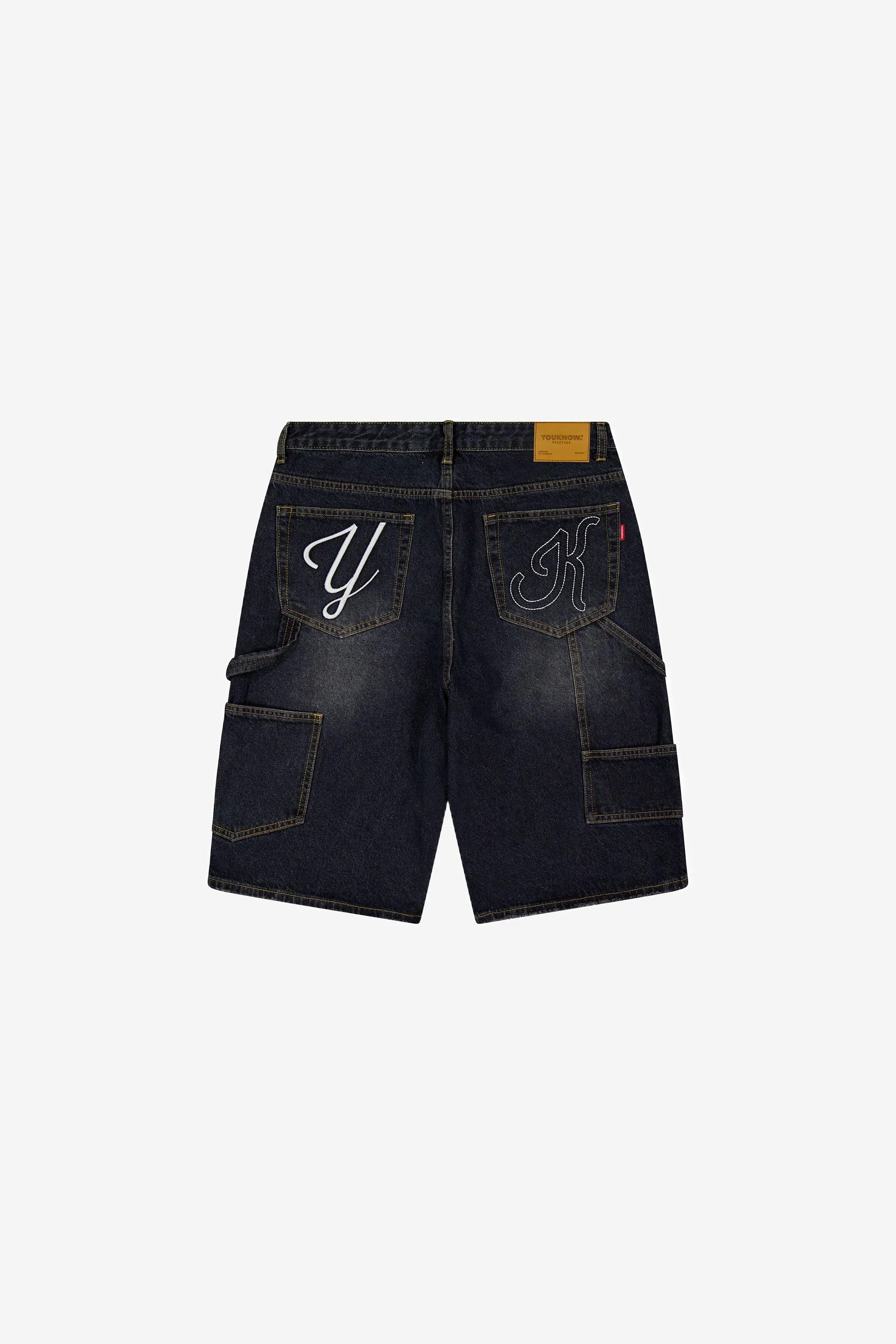 Denim Jorts | Black Wash