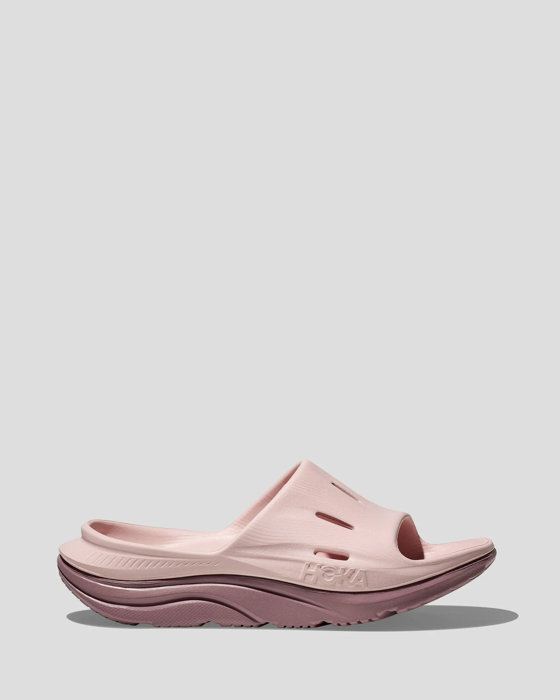Hoka Ora Recovery Slide - Cosmic Pearl/Quartzite