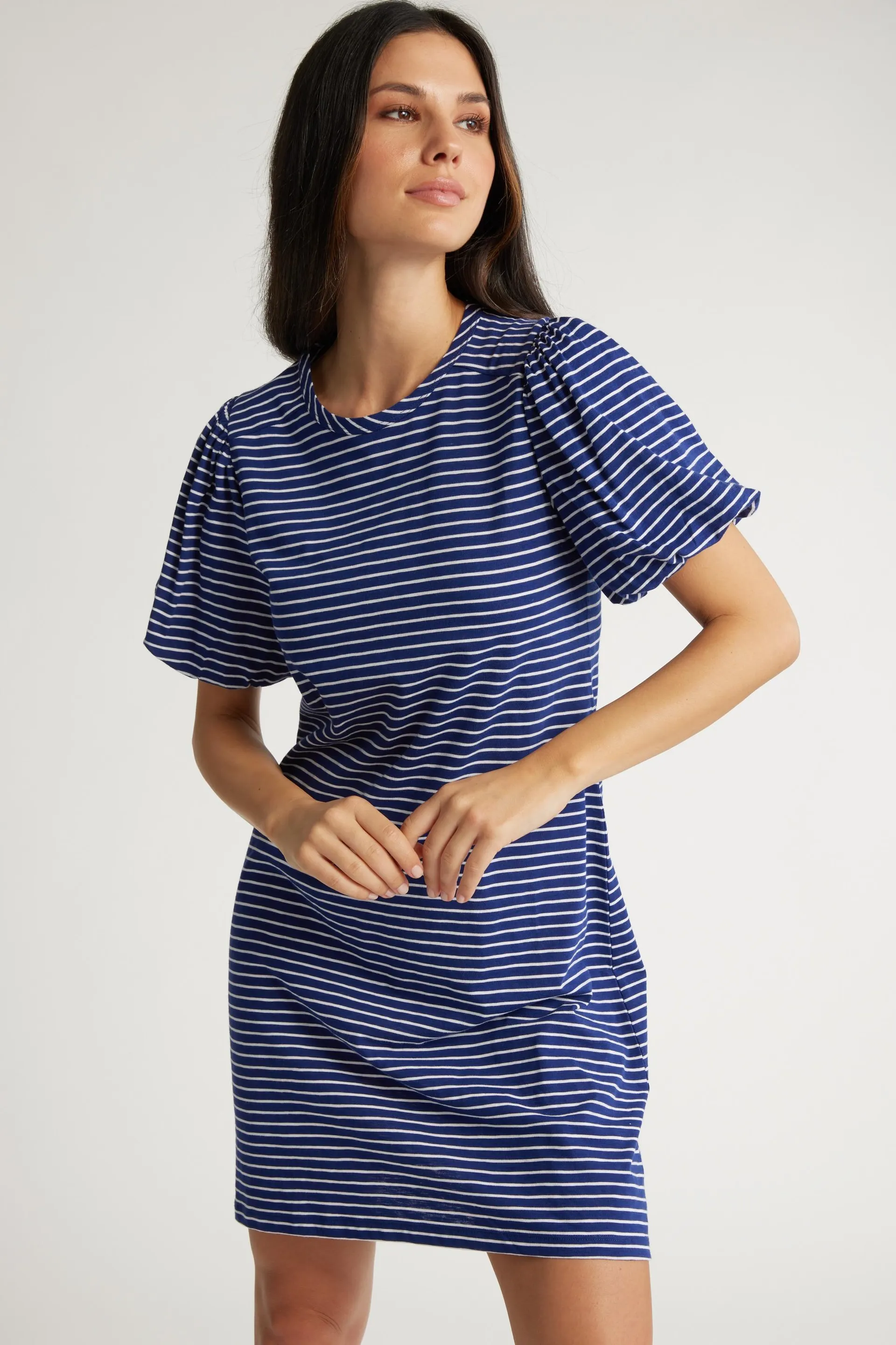 Ariel Organic Cotton Puff Sleeve Dress