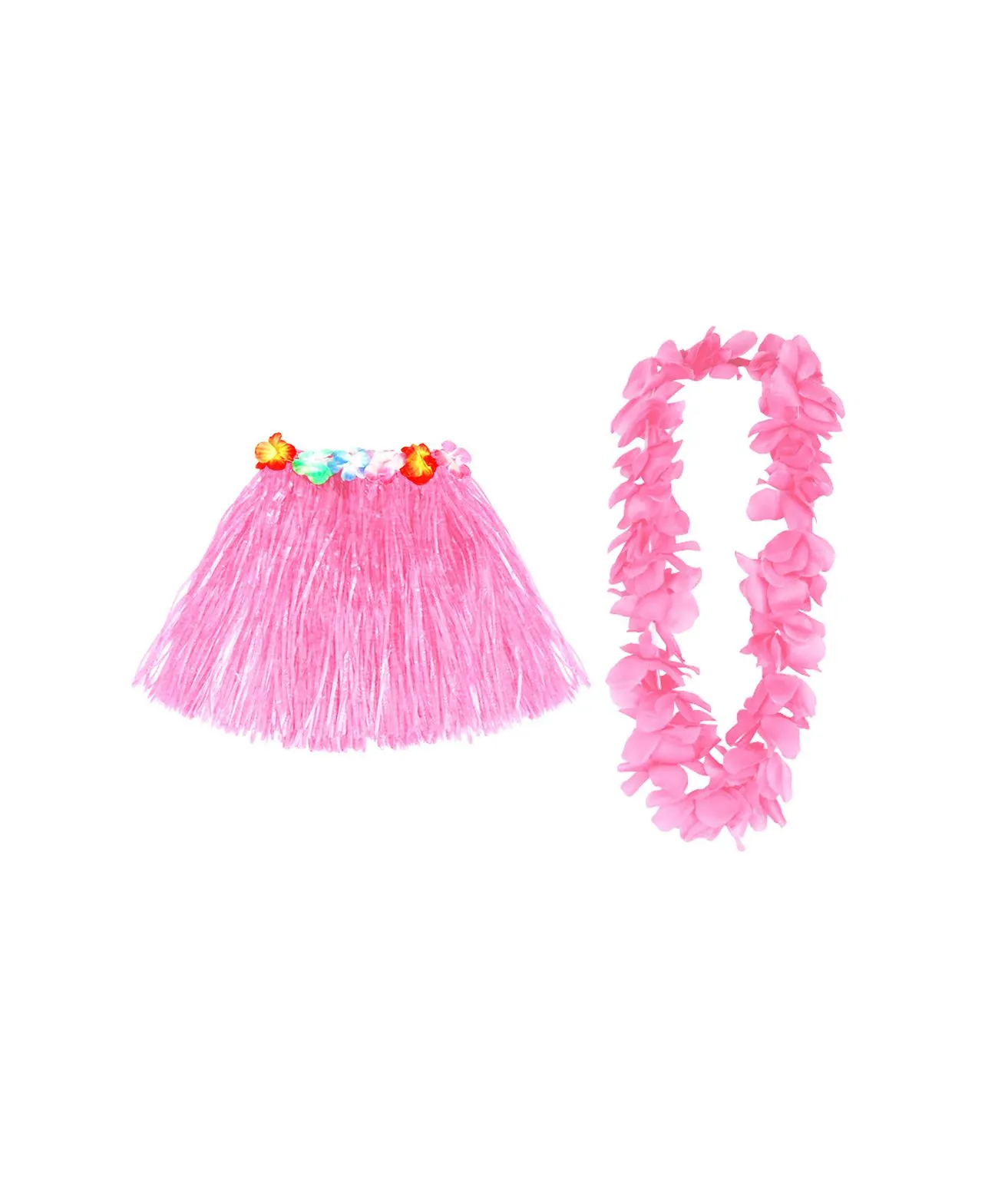 Light Pink Hula Raffia Set 2pk