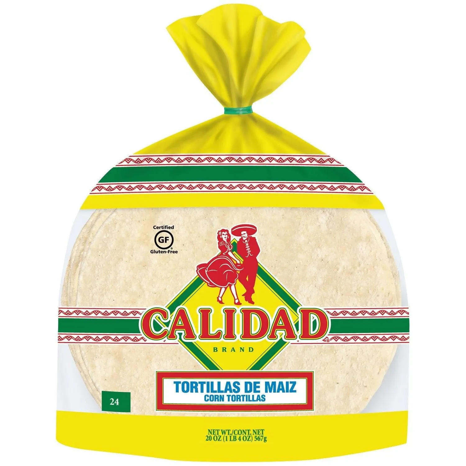 Calidad Tortillas 24 PK (BB: 06 DECEMBER 2025)