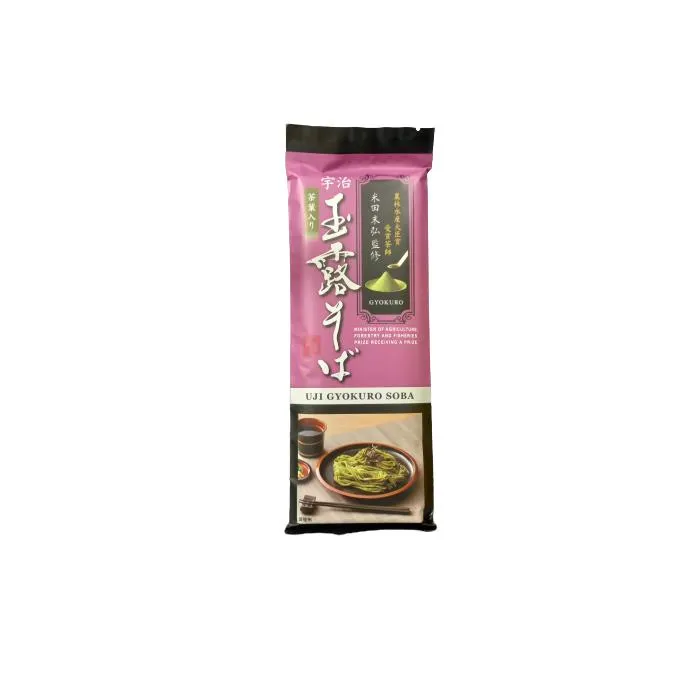 KANESU / GYOKURO (GREEN TEA SOBA) / DRIED NOODLE 200g