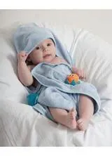 Mum 2 Mum Hooded Towels - Baby Blue
