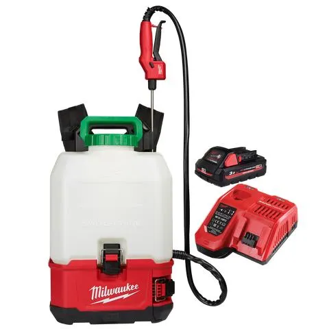 Milwaukee M18 Backpack Chemical Sprayer 15L 18v 3Ah