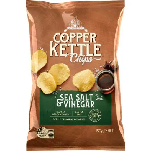 Copper Kettle Chips Sea Salt & Vinegar