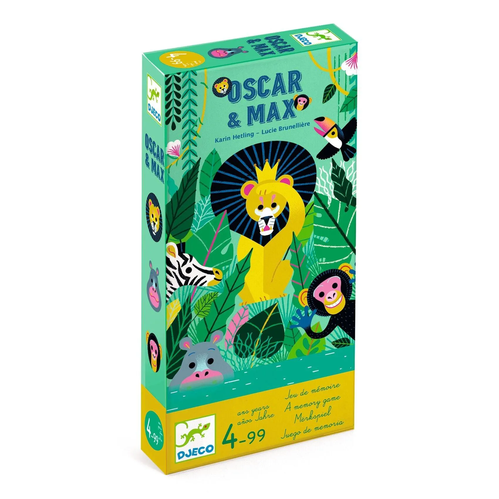 Djeco | Oscar & Max Game
