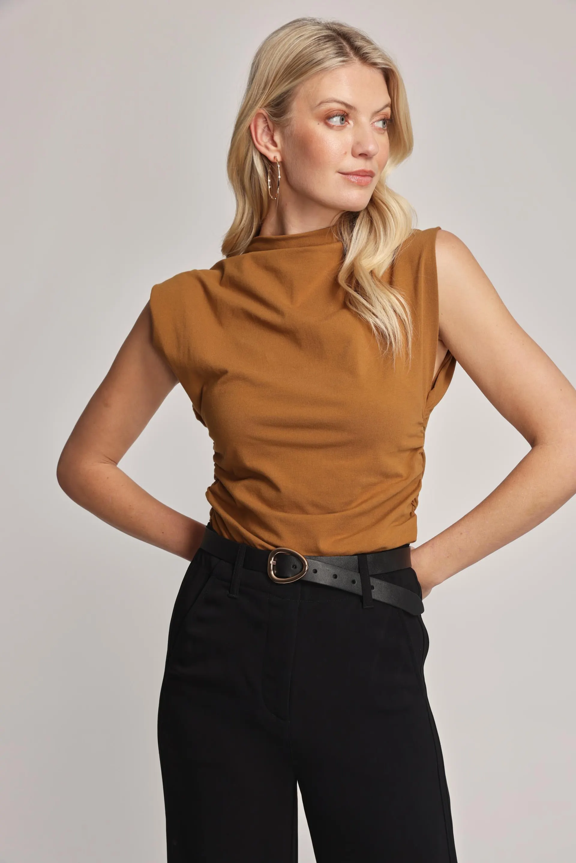 Katie High Neck Tank