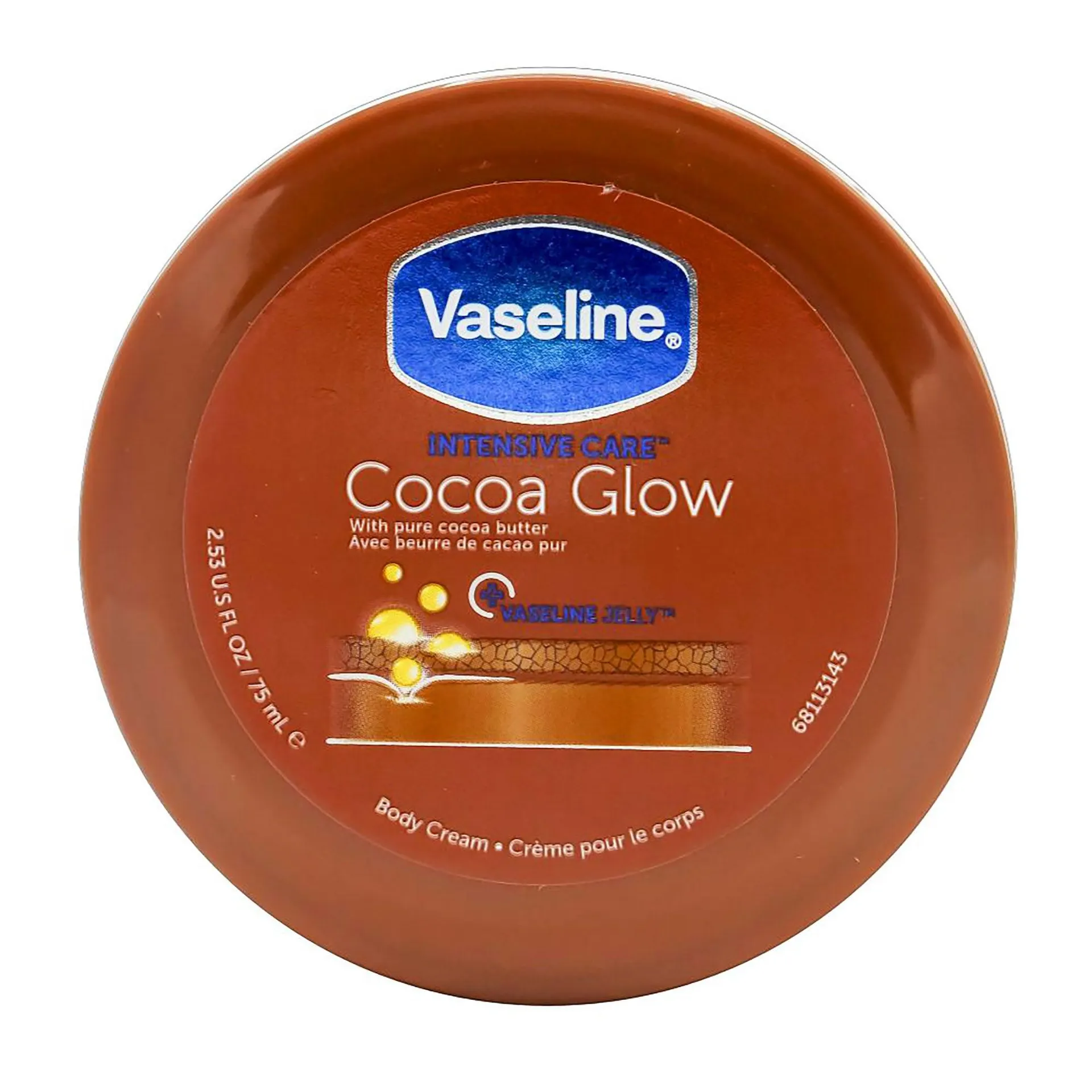 Vaseline Body Cream Cocoa Glow 75ml