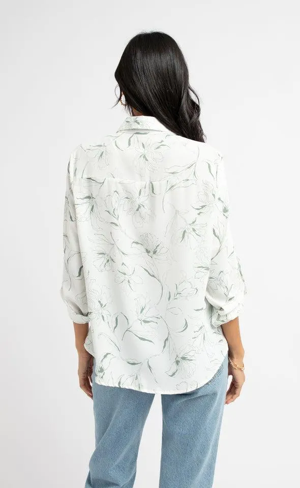 Printed Pocket Shirt