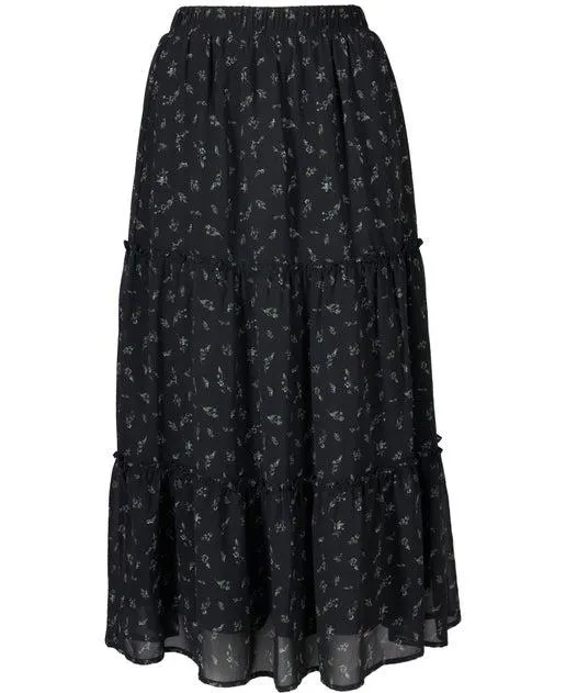 Women's Tiered Chiffon Skirt