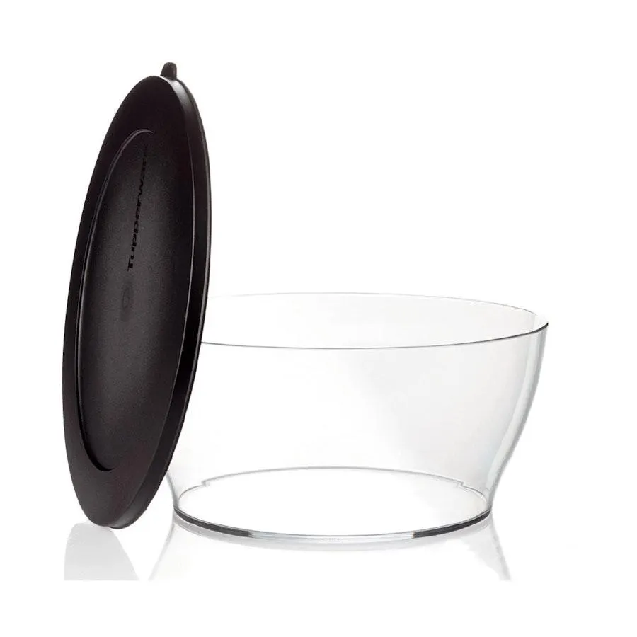 Tupperware Eco+ Clear Bowl 4.0L Black