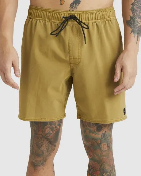 VA PIGMENT ELASTIC BOARDSHORTS 17"