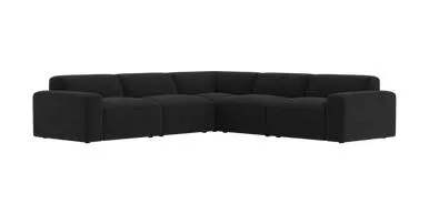 Malone 5 Piece Modular Corner Suite in Fabric