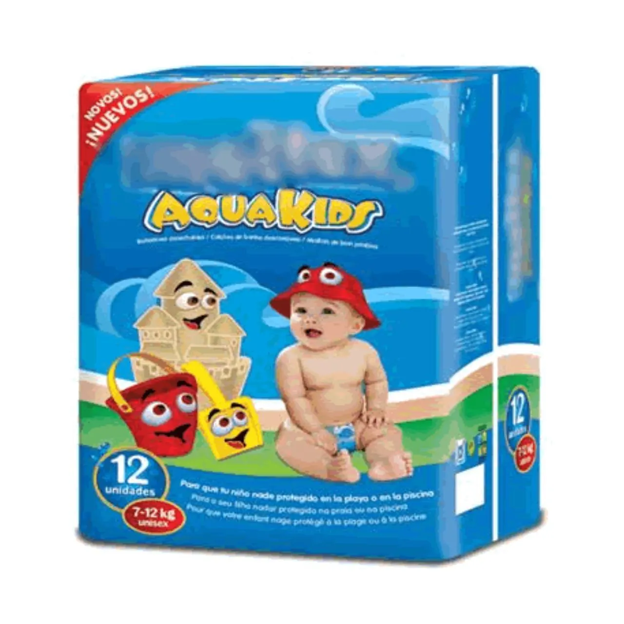 SoftKids Aqua Kids Swim Pants Small 12s