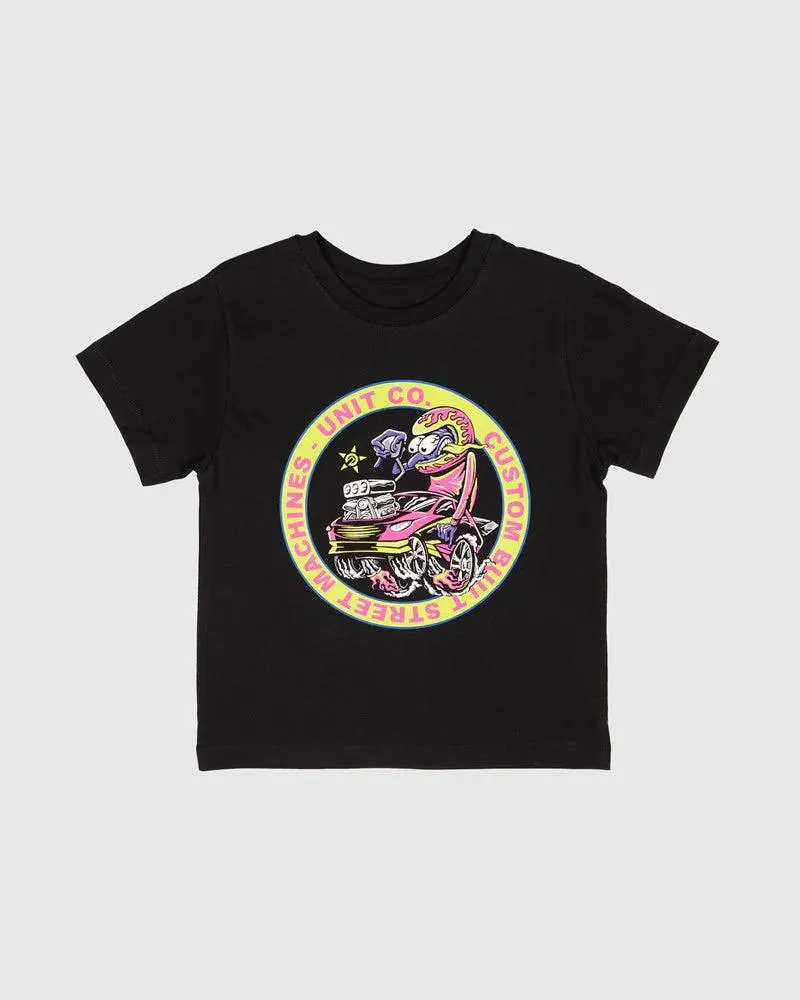 UNIT Ready Steady Youth Tee - Black