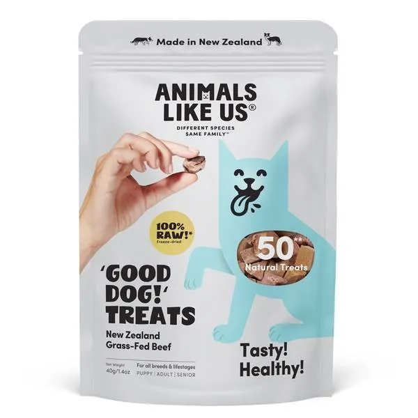 Animals Like Us Good Dog Treats Beef 40g